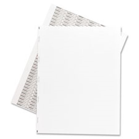 EASY-TO-ORGANIZE Transcription Labels, Unruled, 1-Sht, 8.5 in. x 11 in., 1000-BX, White EA2655738